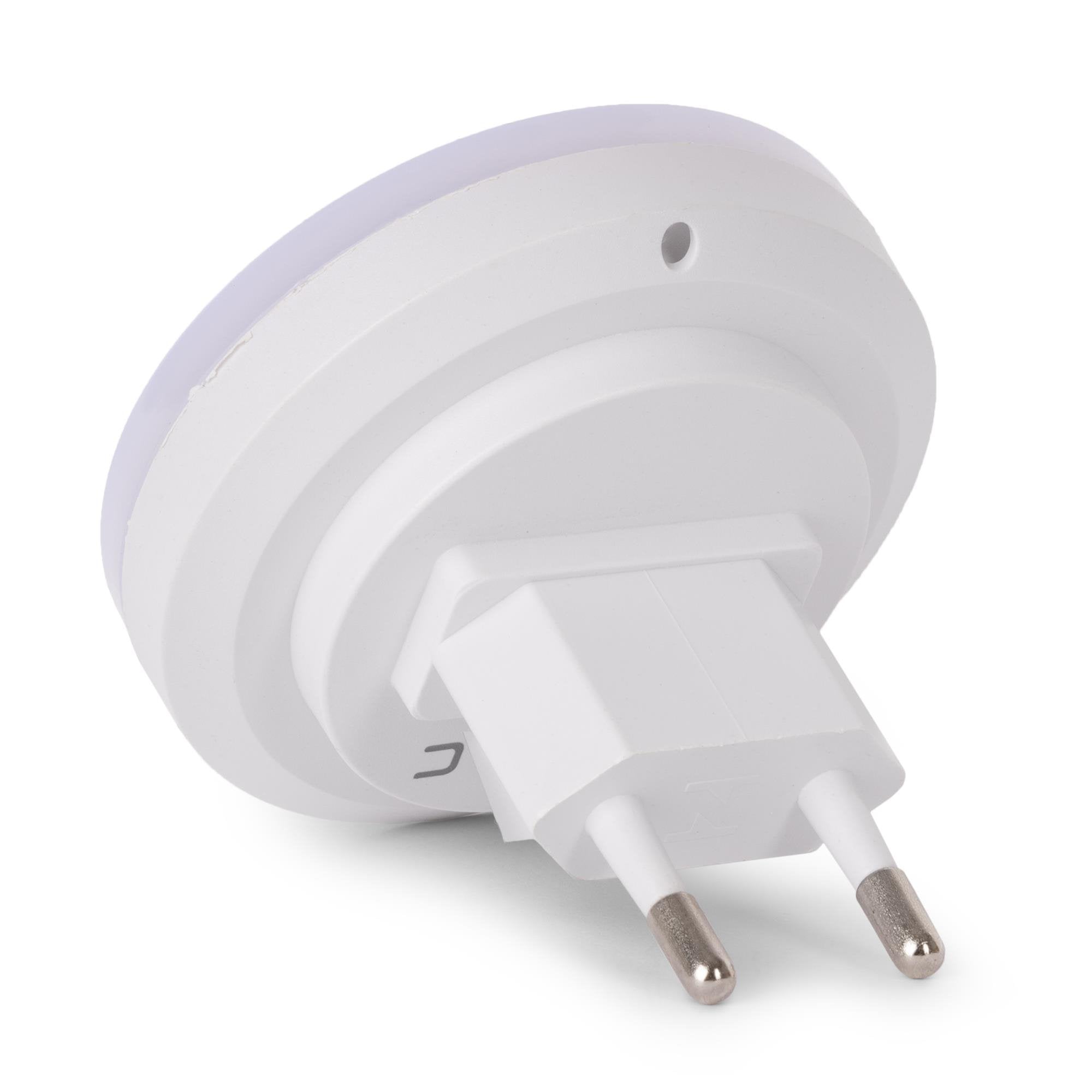 Entac Nachtlicht 0.5w Kreis Cw Blanco Dämmerungssensor