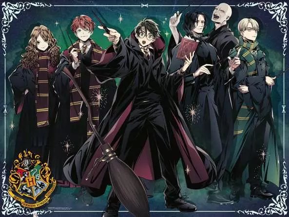 Ravensburger Puzzle Gryffindor Vs Slytherin 1500 Piezas 12001222