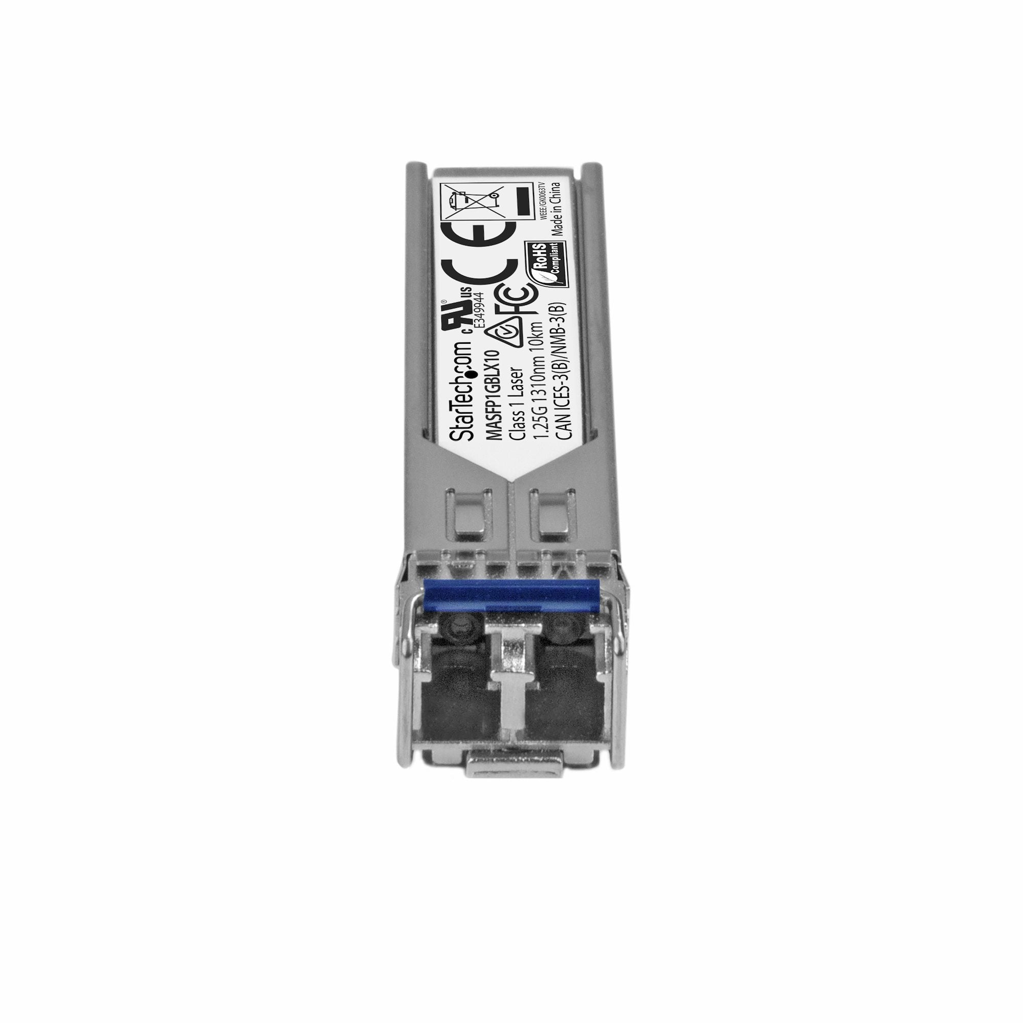 Startech.Com Módulo Sfp Compatible Con Cisco Meraki Ma-Sfp-1gb-Lx10 - Transceptor De Fibra Óptica 1000base-Lx - Masfp1gblx10