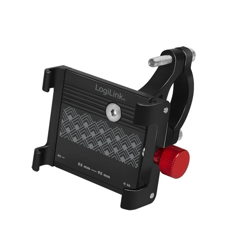 Logilink Aa0146 Soporte Smartphone 3,5-7", Negro, Rojo