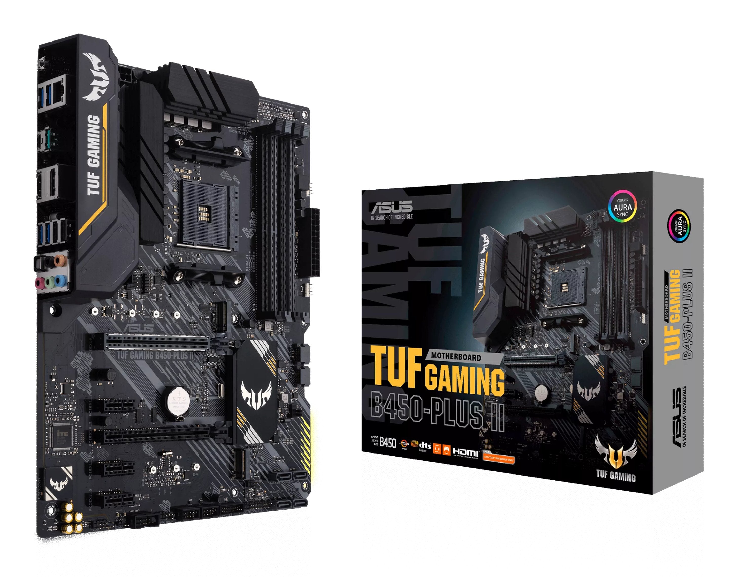 EAN 0192876957486 - ASUS TUF GAMING B450-PLUS II AMD B450 Zócalo AM4 ATX imagen 1