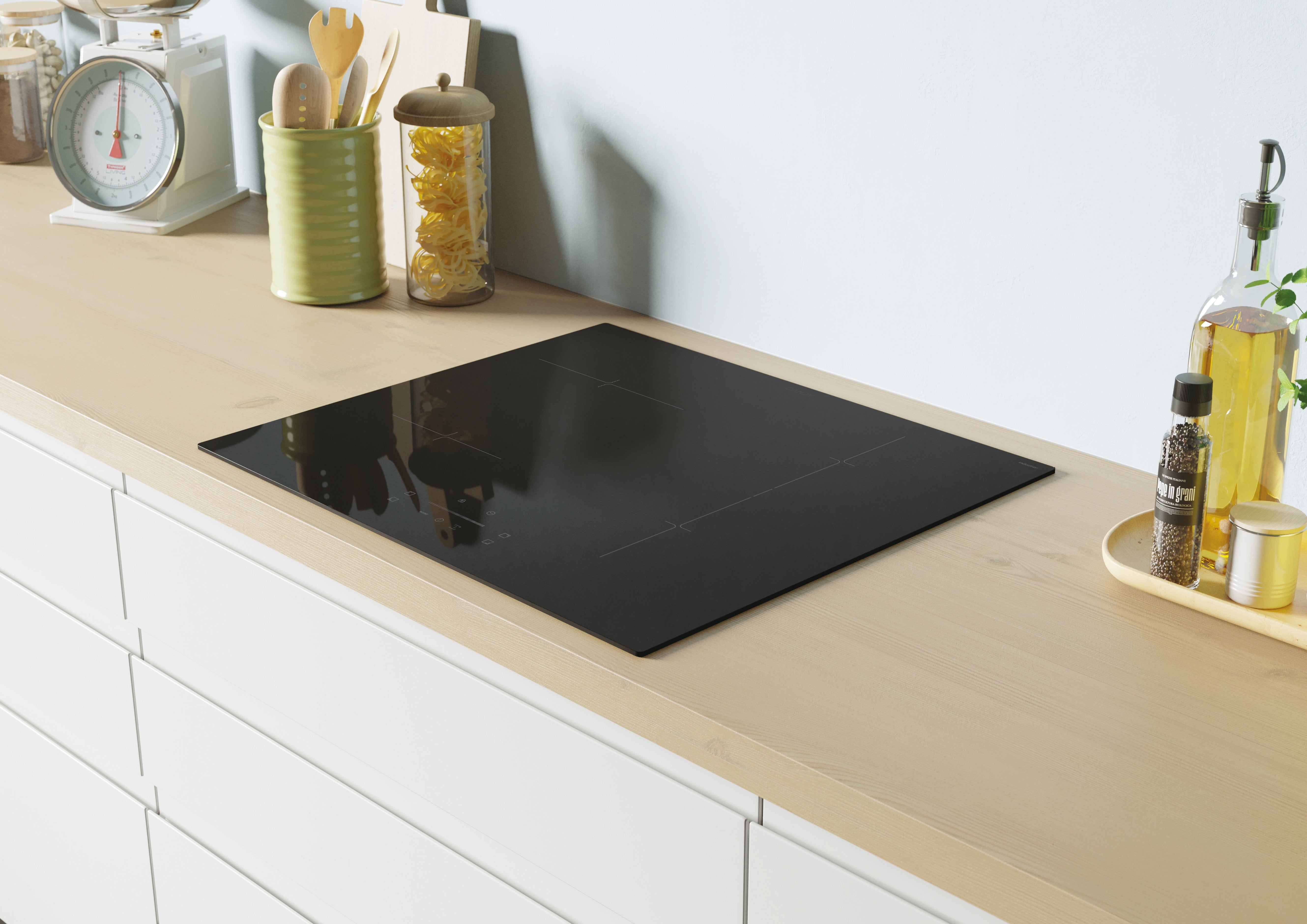 EAN 8059019051093 - Candy Idea CTP643C/YEP Negro Integrado 59 cm Con placa de inducción 4 zona(s) imagen 2