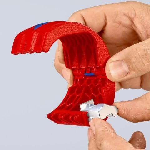 Cortatubos Bix® Para Tubos De Plástico Y Manguitos De Sellado 902210b Knipex