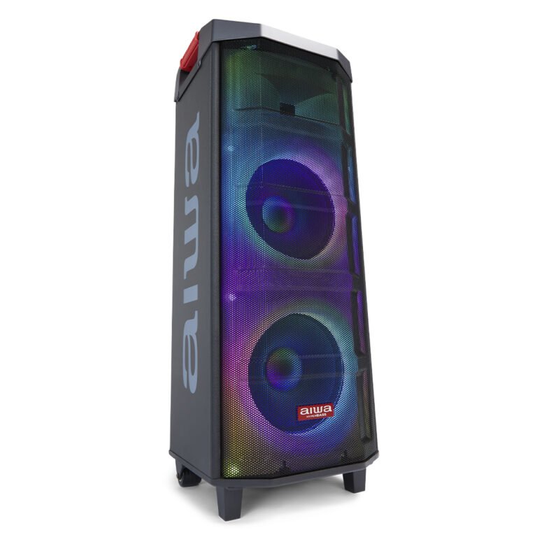 Altavoz Trolley Aiwa Kbtus 710 90w Rms Con Karaoke