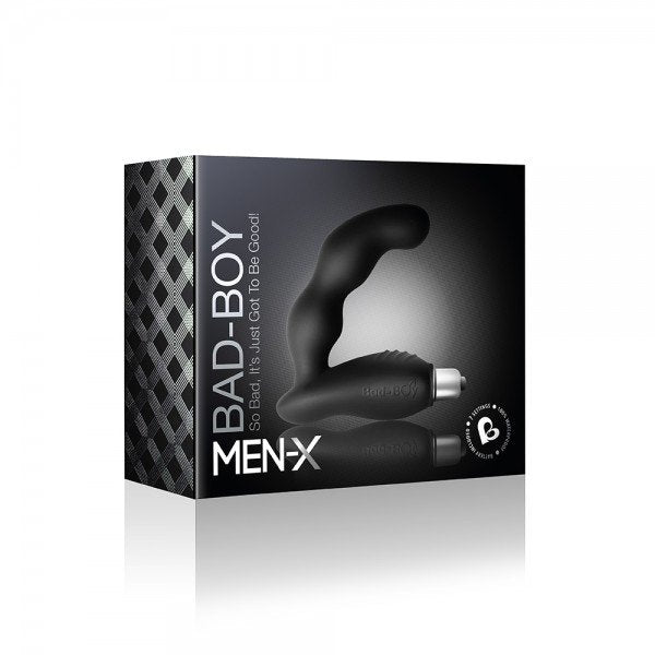 Rocks-Off - Bad Boy Masajeador Del Punto G Masculino Negro
