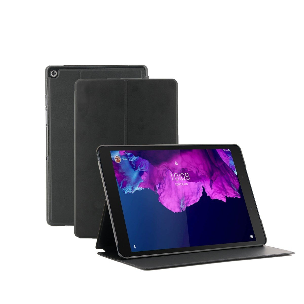 Mobilis 068013 Funda Para Tablet Tb125fu, Tb128xu  (10.6") Libro Negro