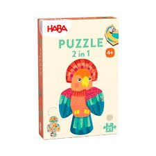 Haba Puzzle 2 En 1 Loro 2011453001