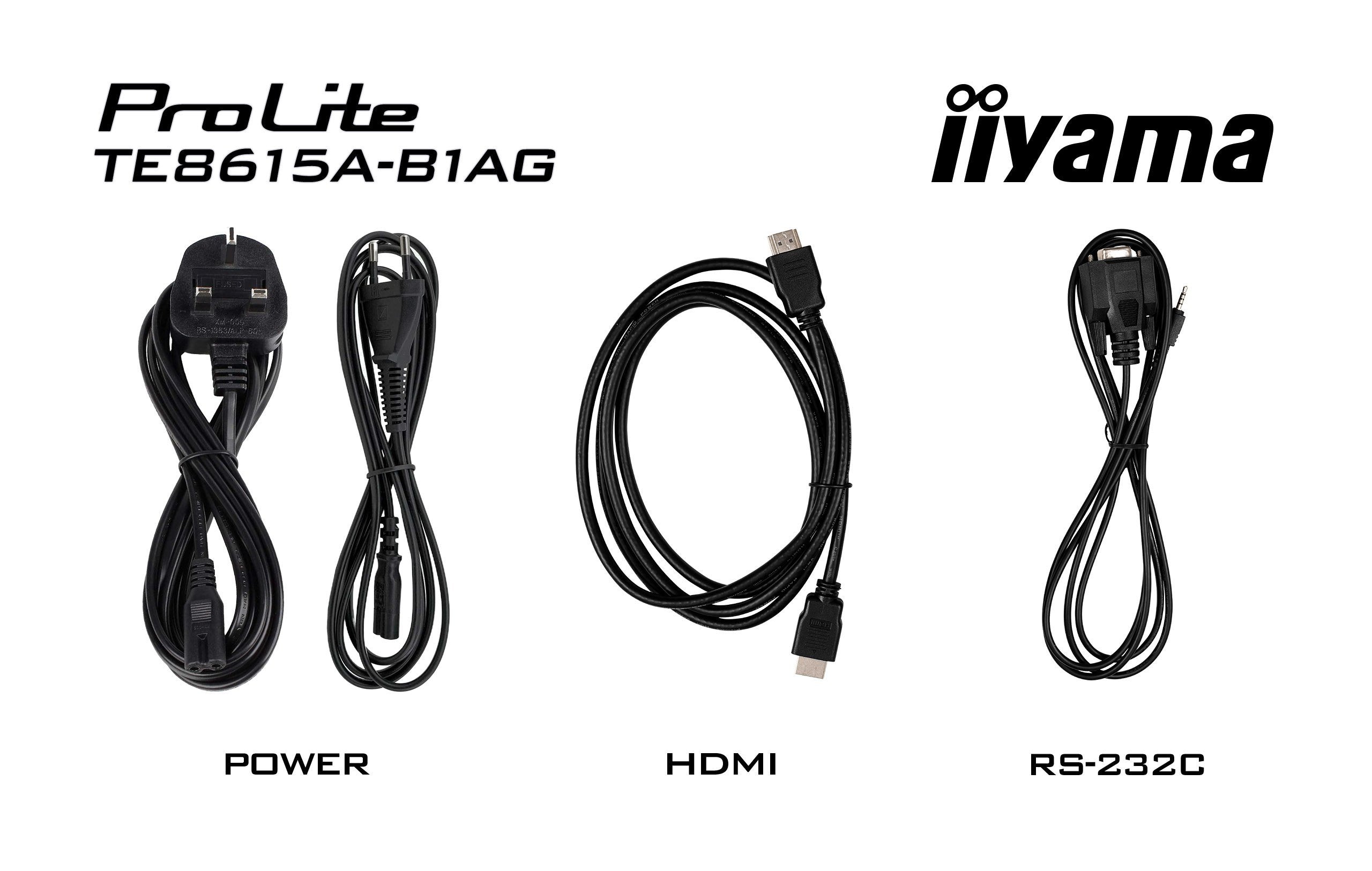 EAN 4948570124862 - iiyama TE8615A-B1AG pantalla de señalización Panel plano interactivo 2,17 m (85.6") Wifi 550 cd / m² 4K U imagen 20