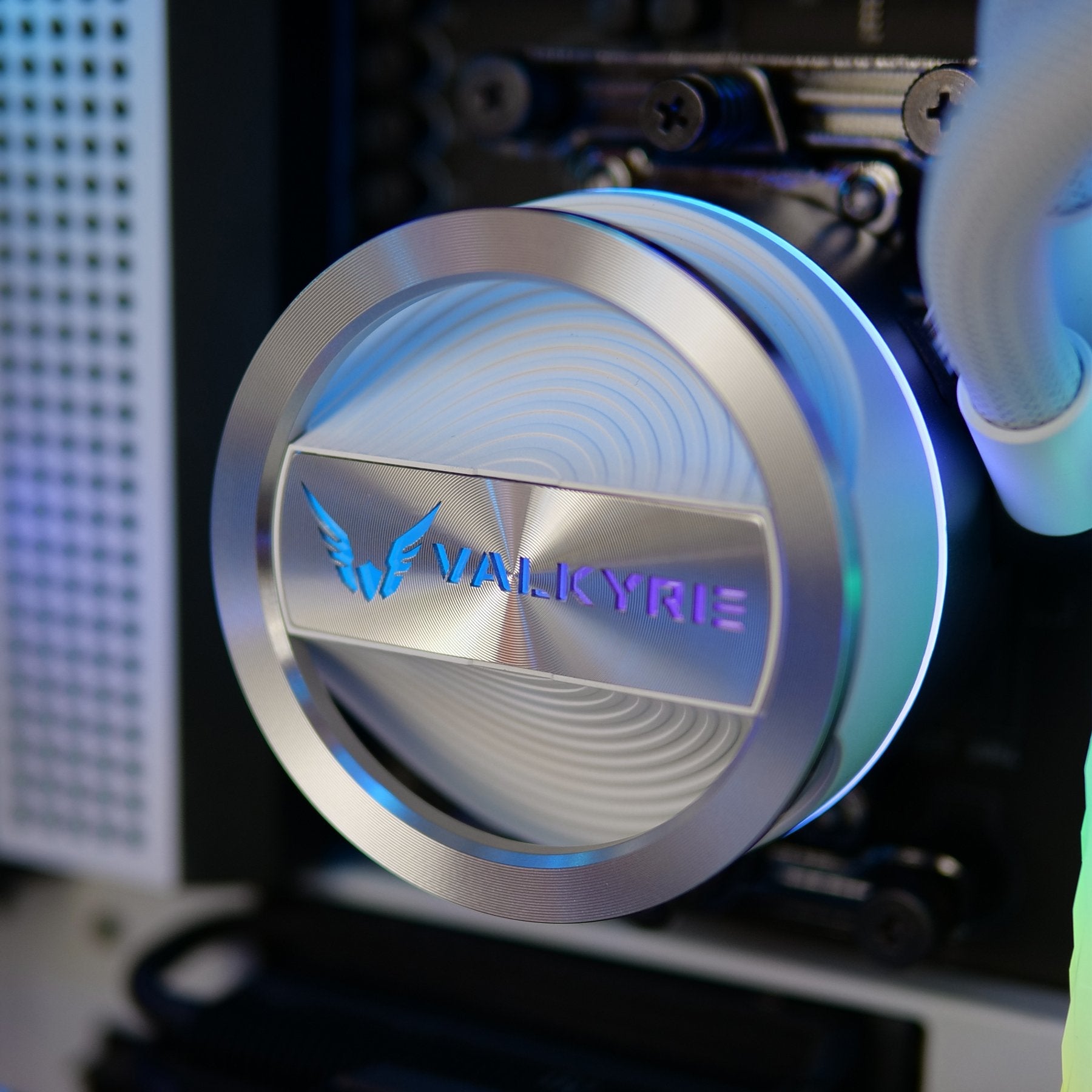 Refrigeracion Liquido Cpu Valkyrie Dragonfang 360 Argb Blanco