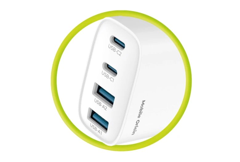 Mobile Origin 40w Gan Charger Pw22 2x Usb-C + 2x Usb-A
