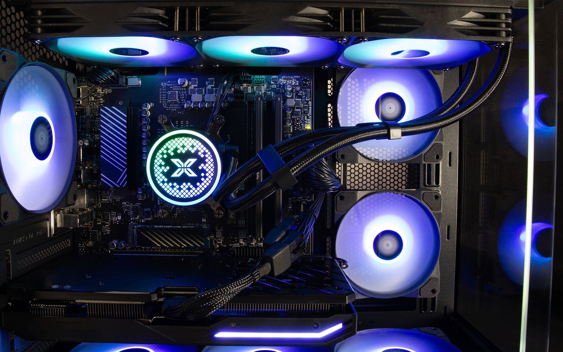 EAN 4046373900314 - CAPTIVA PC Highend Gaming R90-031 (Ryzen 7 5700X/RTX5070 12GB GDDR7/SSD 1TB/32GB/WLAN/Windows 11 Home 64- imagen 8