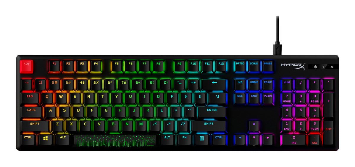 EAN 196337969742 - HyperX Alloy Origins PBT HX Aqua Gaming Keyboard teclado Juego USB Negro imagen 1