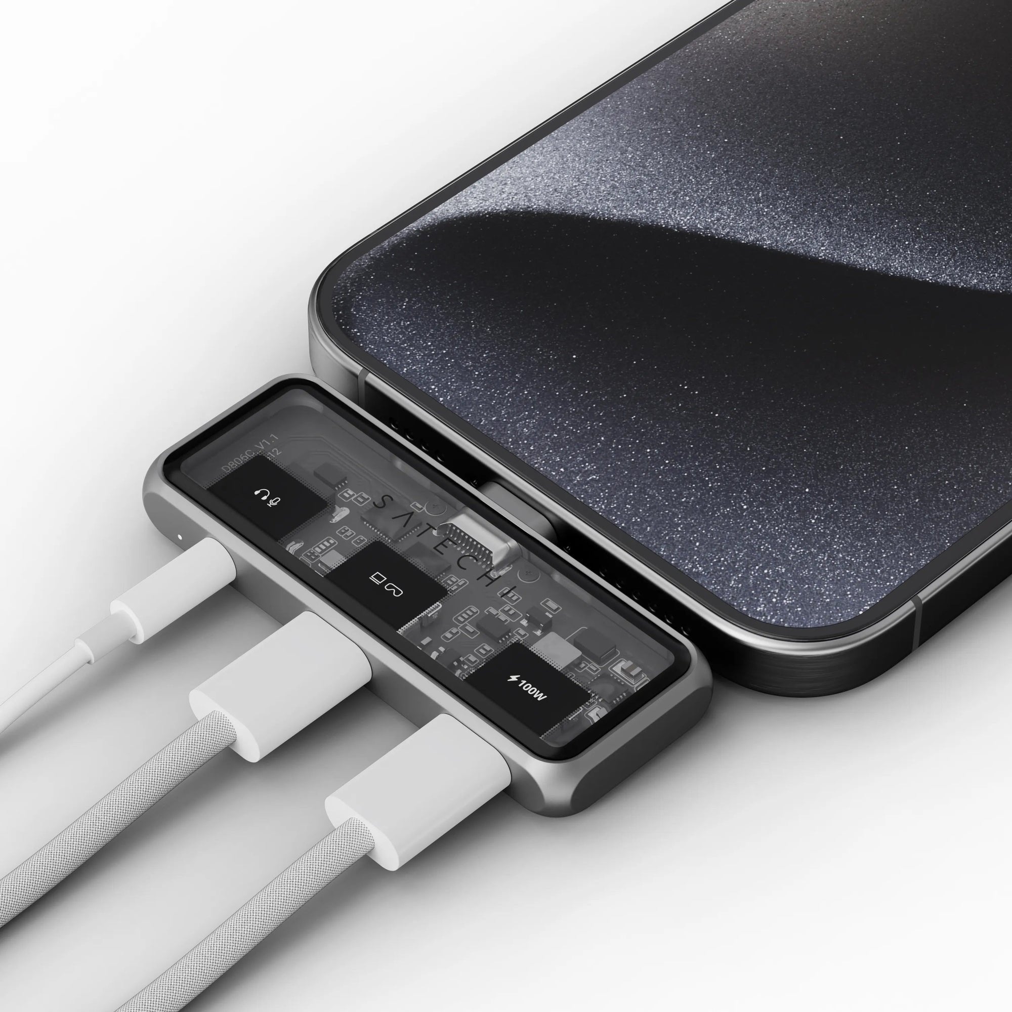 EAN 0810086361991 - Satechi ST-HXRAJM base para portátil y replicador de puertos Acoplamiento USB 3.2 Gen 2 (3.1 Gen 2) Type- imagen 6