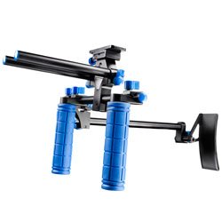 Walimex 18837 Tripode Digitales Cámaras De Película Negro, Azul