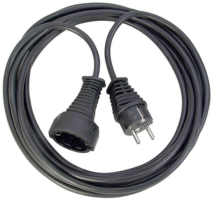 Brennenstuhl Cable De Extensión 2m Negro H05vv-F 3g1.5