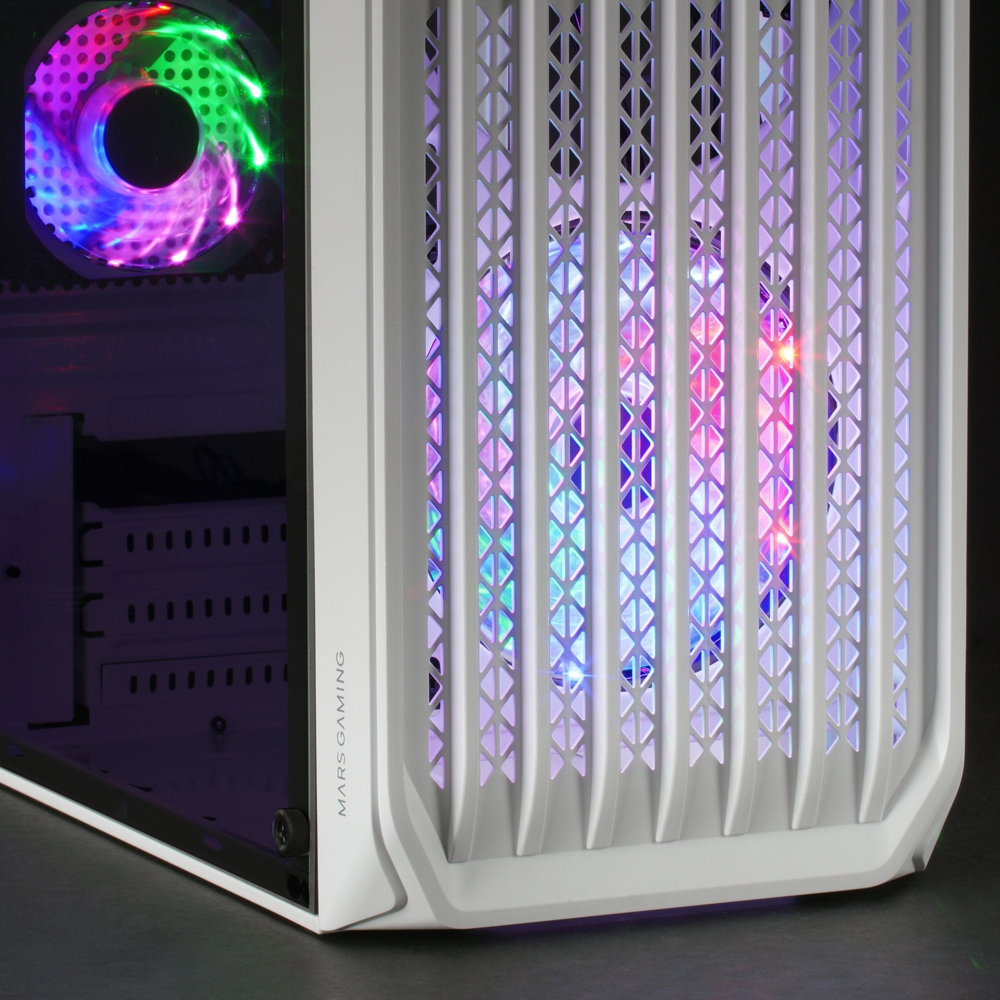 Caja Gaming Minitorre Mars Gaming Mc-S2 Blanco
