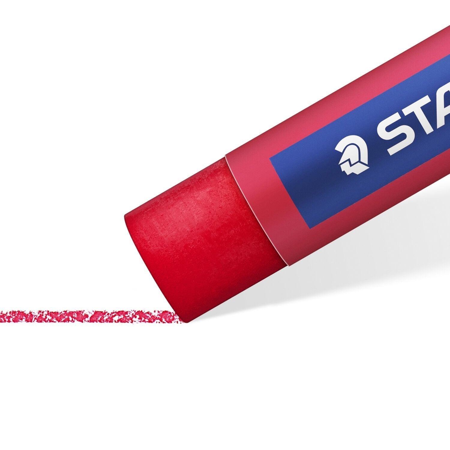 Staedtler Noris 241 Pack De 12 Ceras Blandas - Diametro 8mm - Resistencia A La Rotura - Colores Surtidos