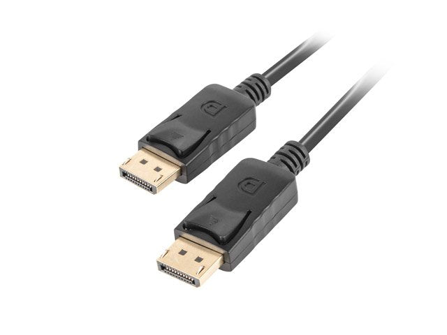 Lanberg Cable Displayport M/M 1.80m Negro Ca-Dpdp-10cc-0018-Bk