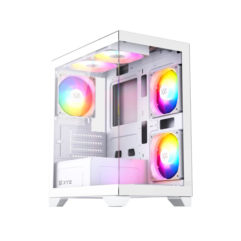 Torre Matx Xyz Titanium View Lite White