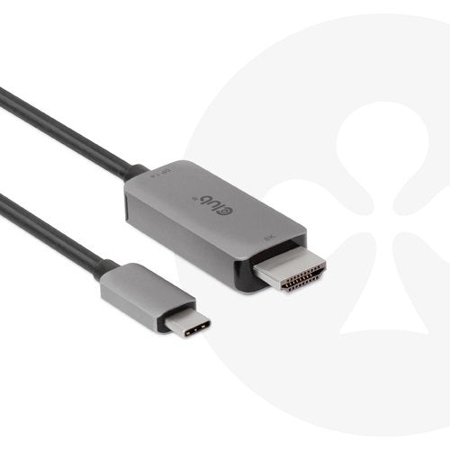 EAN 8719214472351 - CLUB3D CAC-1587 cambiador de género para cable USB Gen2 Type-C HDMI Type A (Standard) Negro imagen 3