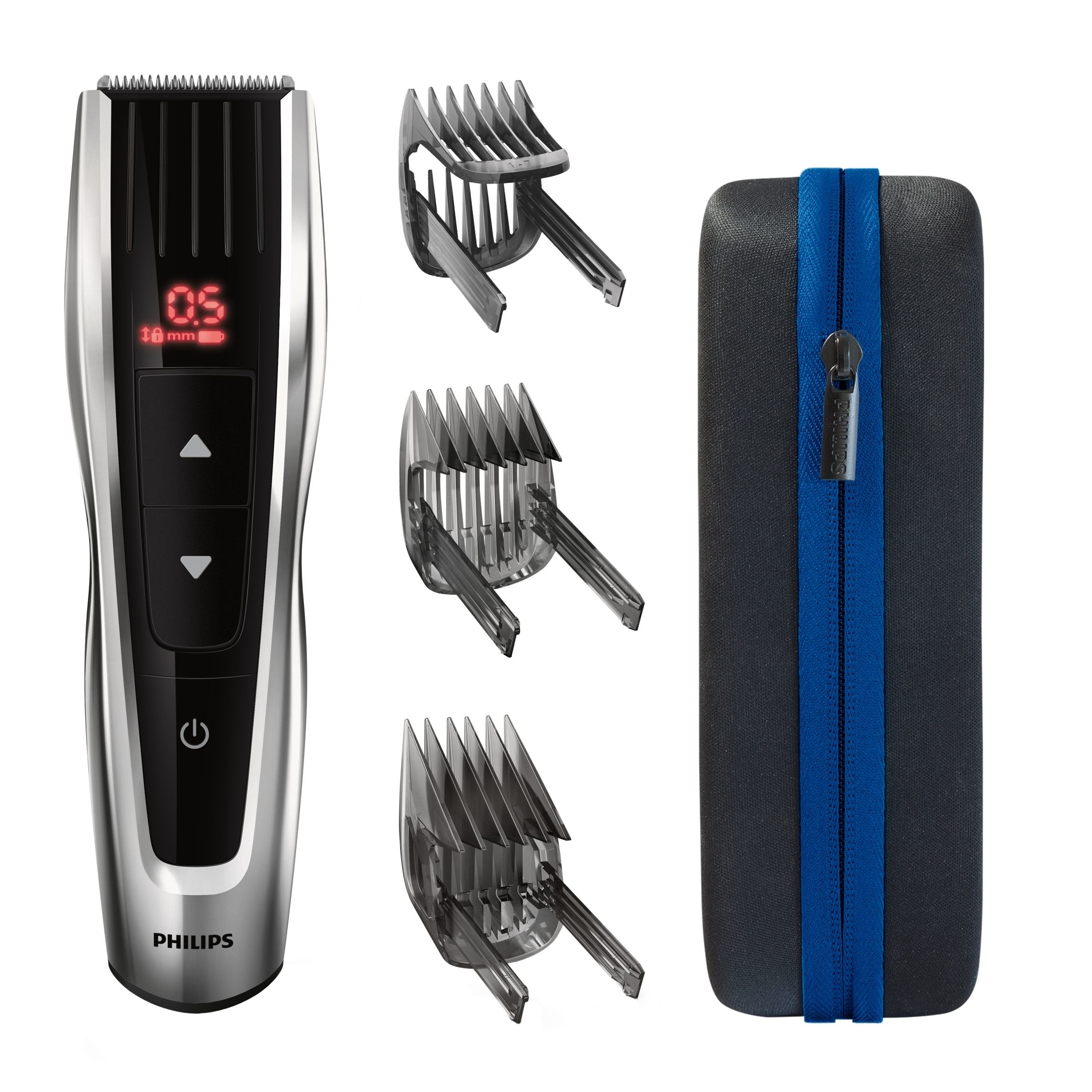Cortadora De Pelo  Philips Hairclipper Serie 9000 Cuchillas Metálicas Autoafilables