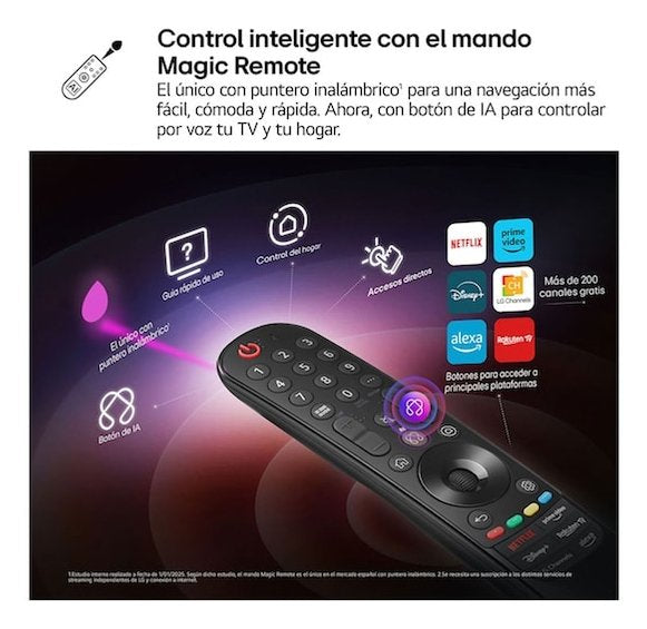 EAN 8806096419687 - LG OLED evo AI OLED83C5ELA 2,11 m (83") 4K Ultra HD Smart TV Wifi Negro imagen 10