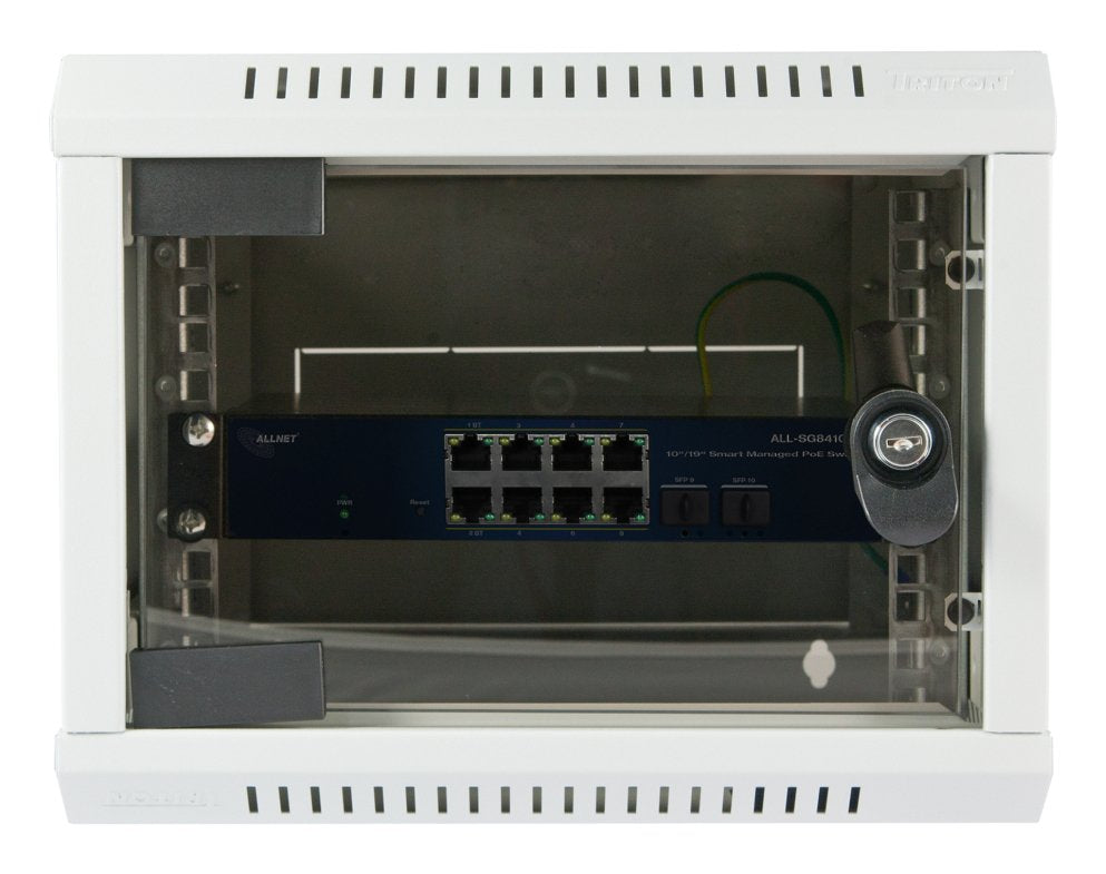 Allnet Switch Smart Managed Layer2 10 Port &Hll 8x 1 Gbe &Hll Poe Hdget 240 Watt &Hll 8x Poe At / 2x Poe Bt &Hll 2x Sfp &Hll Ventiladorlos , 10\"&19\" &Hll All-Sg8410pm\"