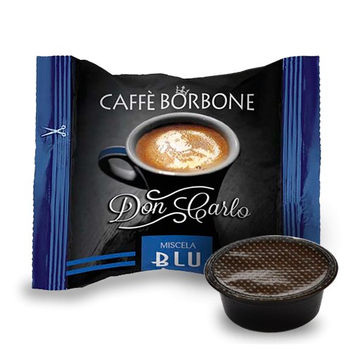 Capsulas Borbone Comp.A Modo Mio Don Carlo Azul 100 Unidades