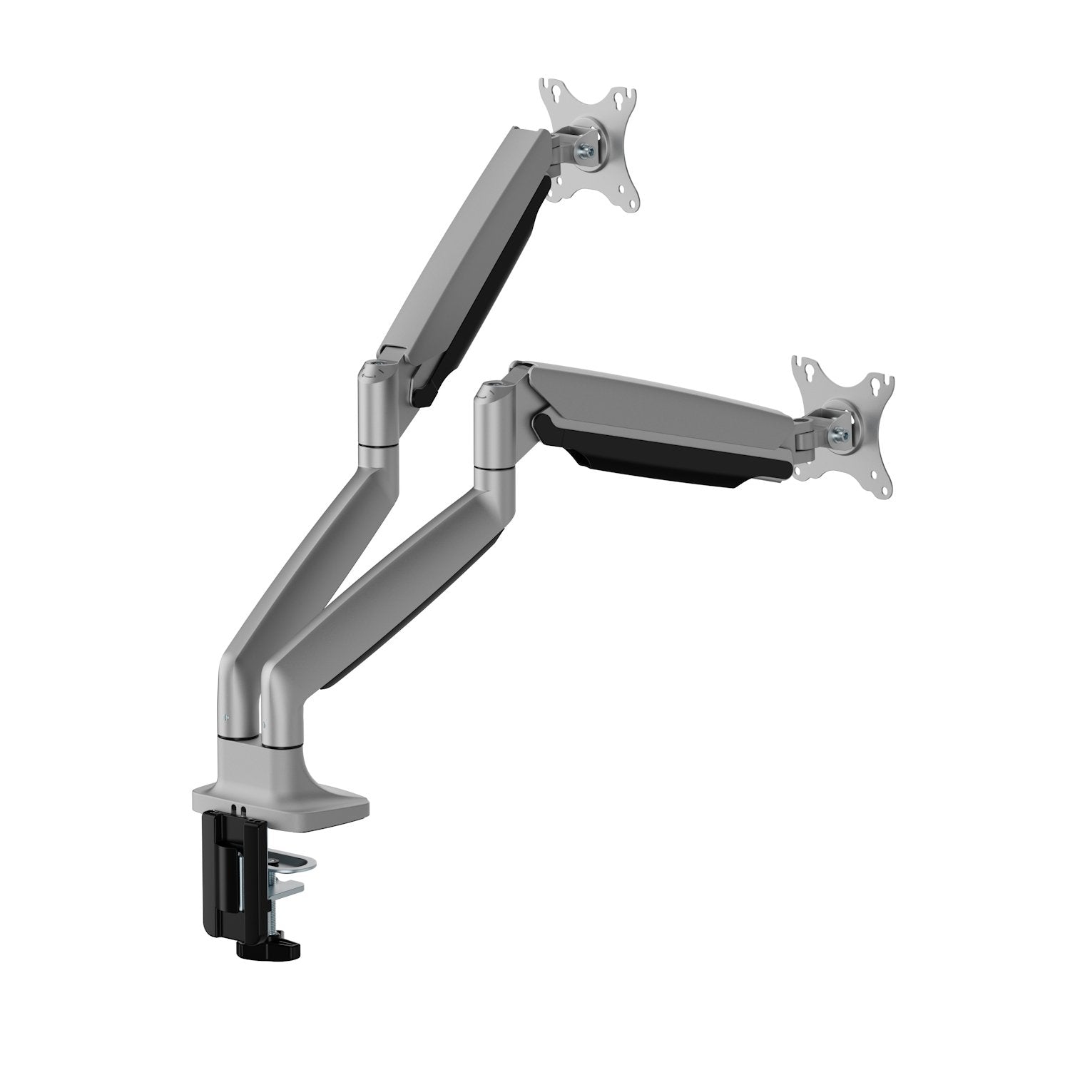 Soporte Mesa Monitor Ewent Ew1528 Hasta 35"  Max.15g 2 Brazos Plata