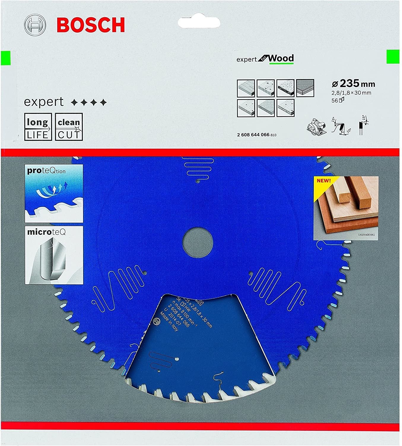 Bosch 2 608 644 066 Hoja De Sierra Circular 23,5 Cm 1 Pieza(S)