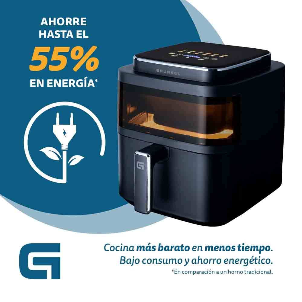 EAN 8426156017785 - Grunkel BLACKLIGHTFRYER freidora Sencillo 6 L Independiente 1400 W Freidora de aire caliente Negro imagen 4