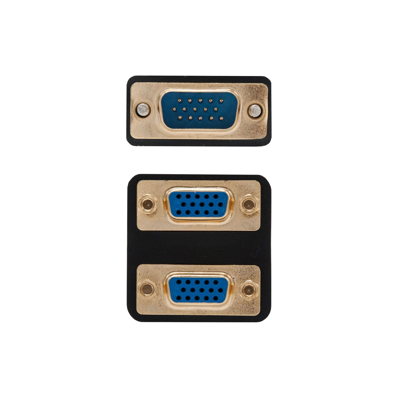Cable Bifurcador Svga Hdb15/M-2xhdb15/H Oro 20cm