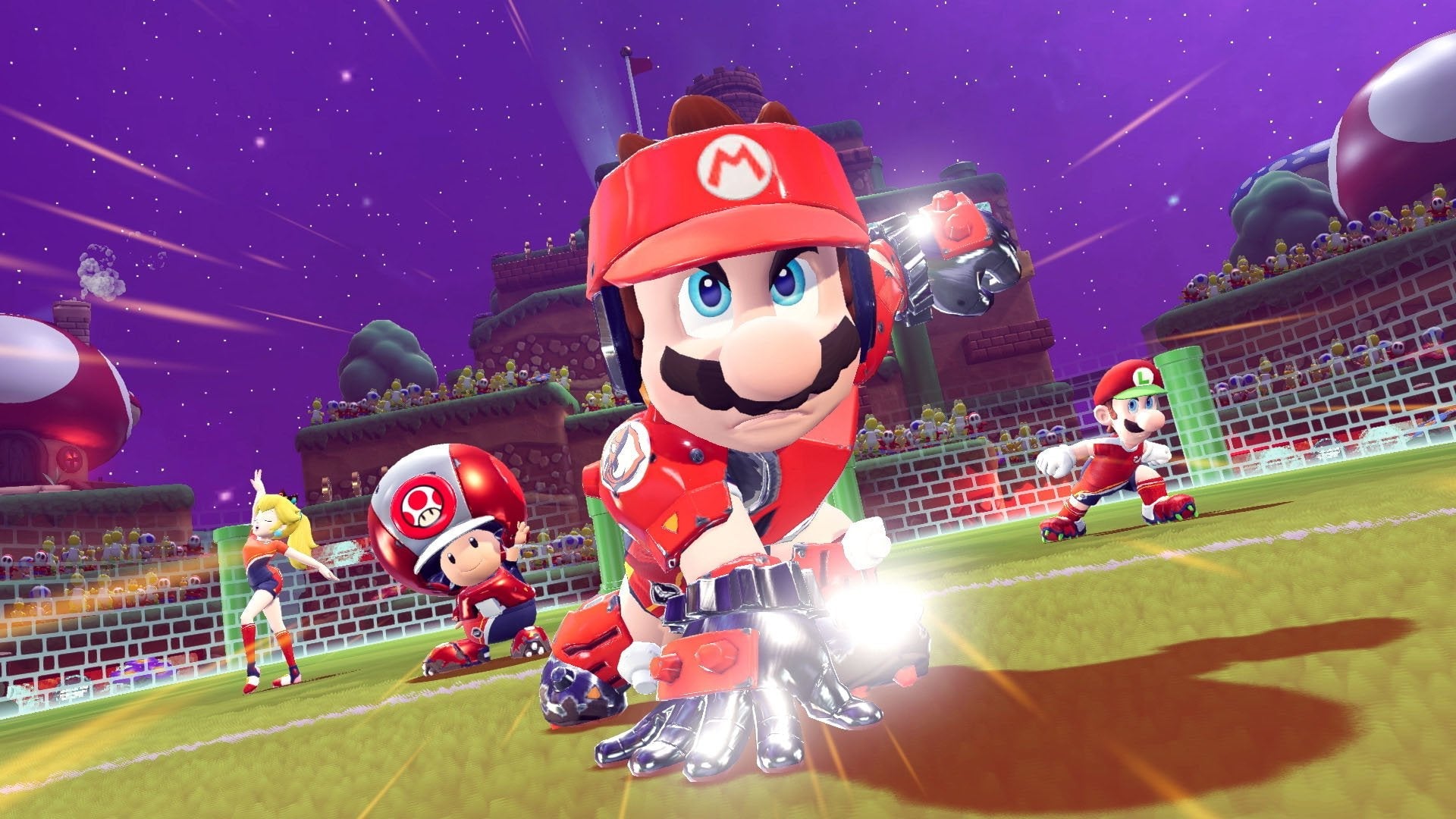 Juego Para Consola Nintendo Switch Mario Strikers: Battle League Football