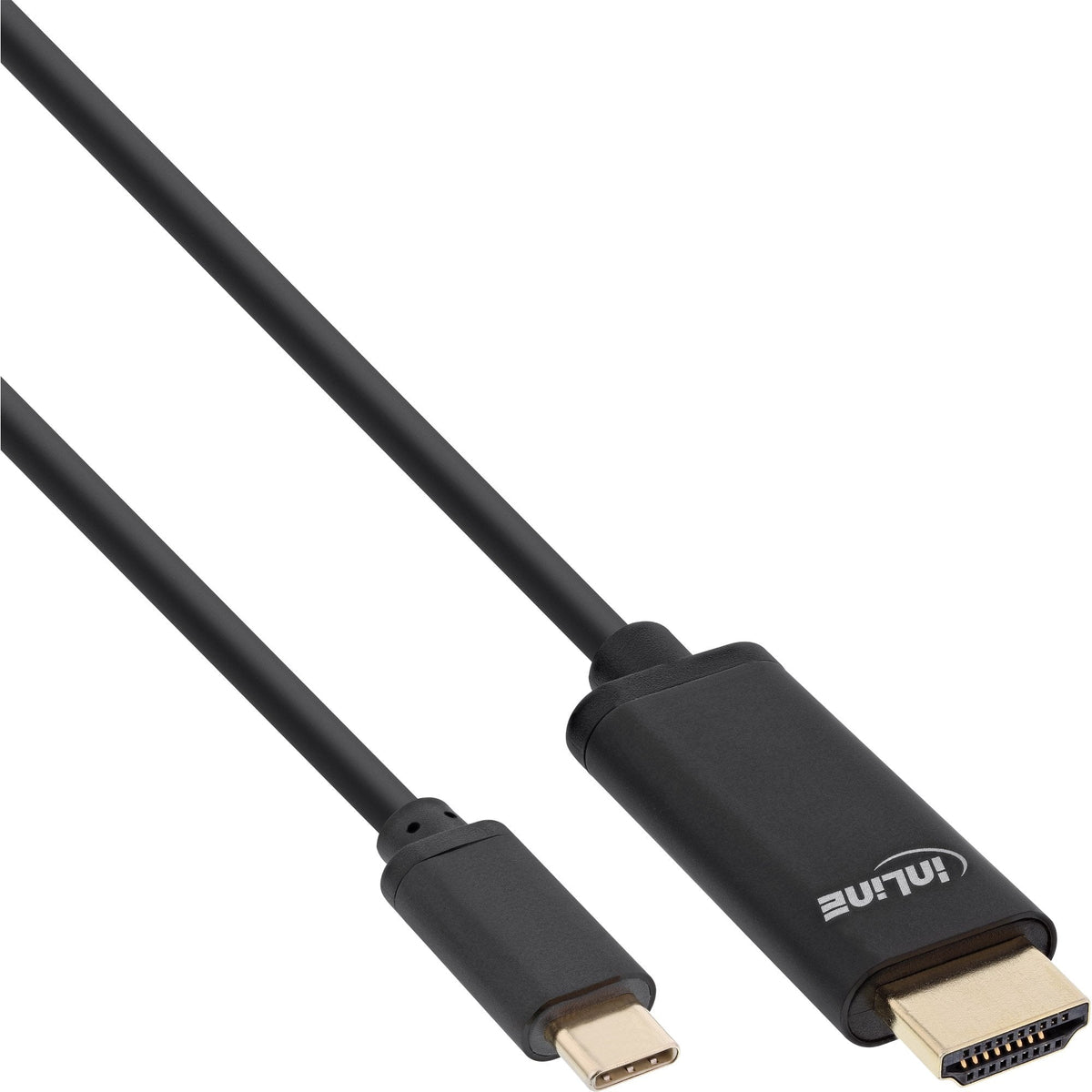 Adaptador Usb Inline, Usb Tipo C Macho A Hdmi Macho (Modo Alternativo Dp), 4k2k, Negro, 3 M