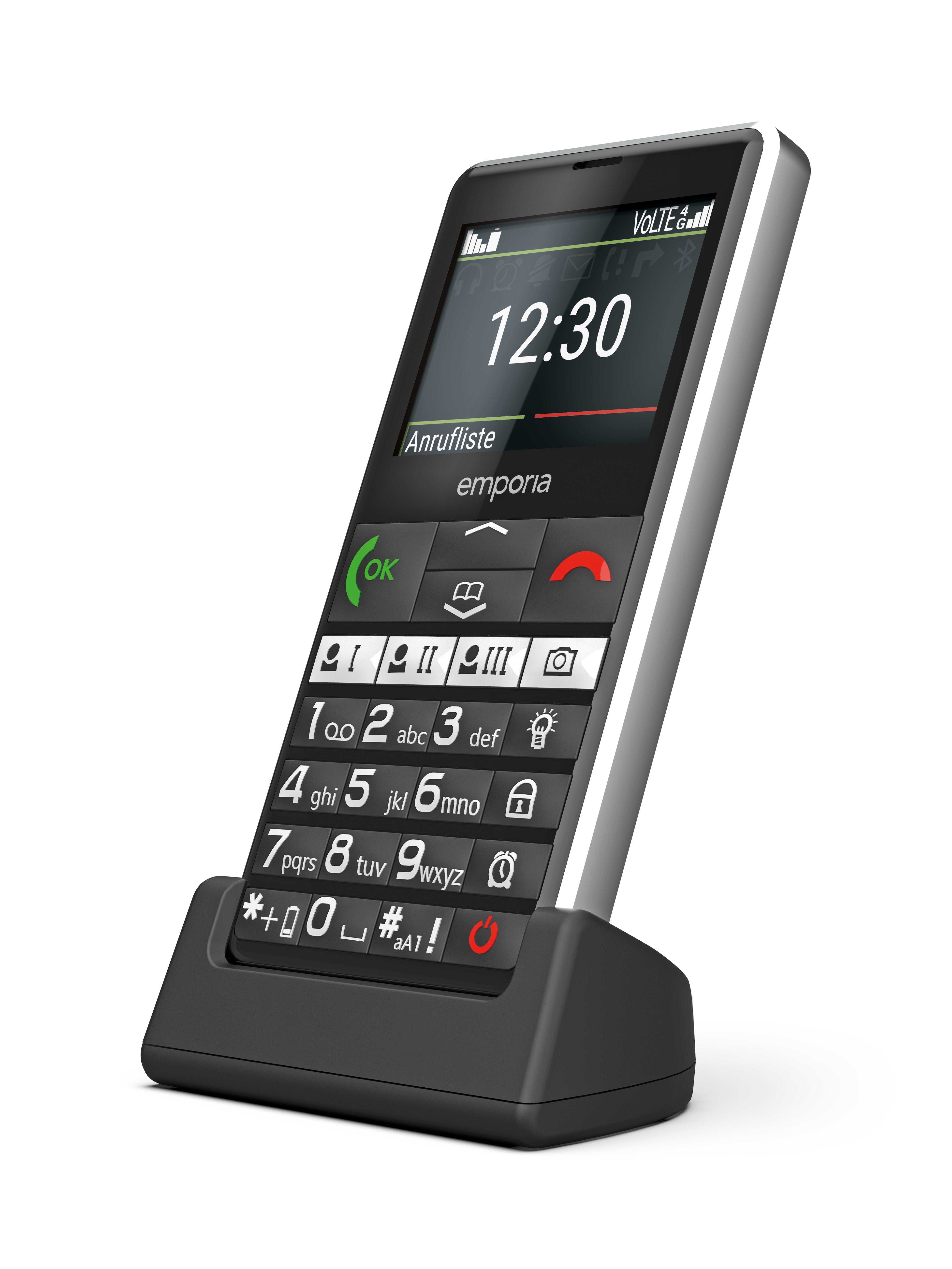 EAN 9005613168711 - Emporia emporiaPURE-LTE 5,87 cm (2.31") 107 g Negro Teléfono para personas mayores imagen 10