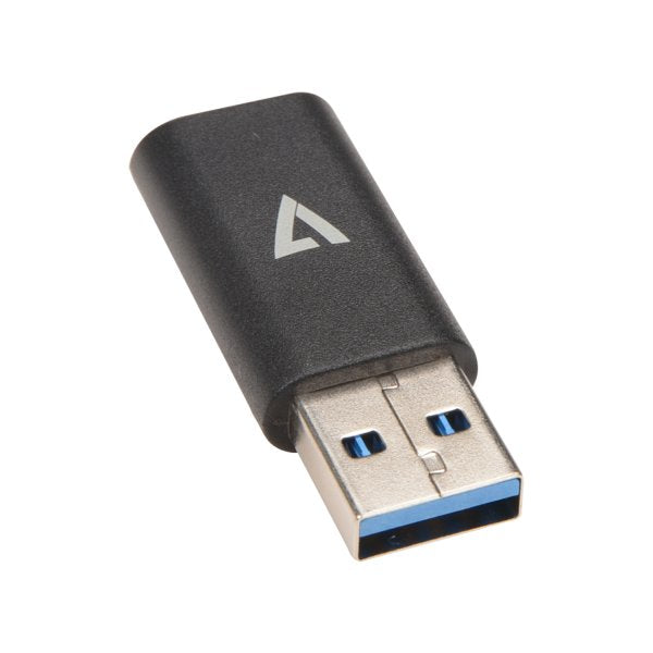 EAN 0662919111675 - V7 V7USB3AC cambiador de género para cable USB A USB C Negro imagen 5