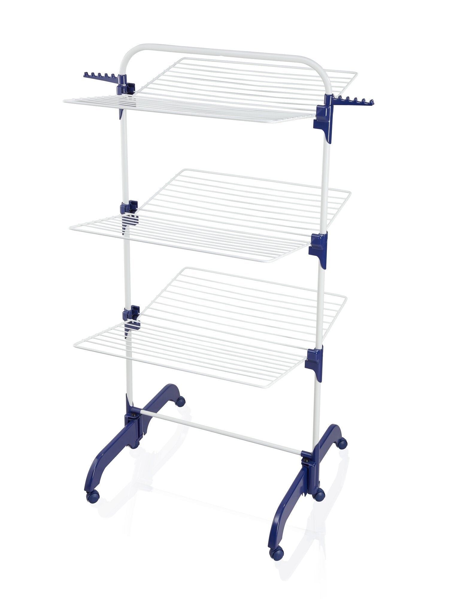 EAN 4006501815293 - Leifheit Comfort Tower 420 Tendedero de suelo Azul, Blanco imagen 1