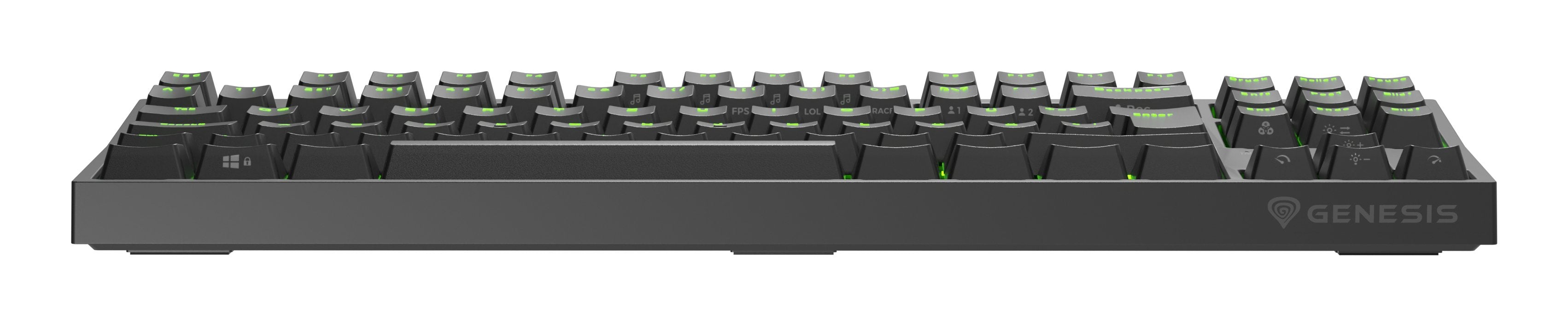 EAN 5901969444643 - GENESIS Thor 404 TKL teclado Juego USB QWERTZ Alemán Negro imagen 12