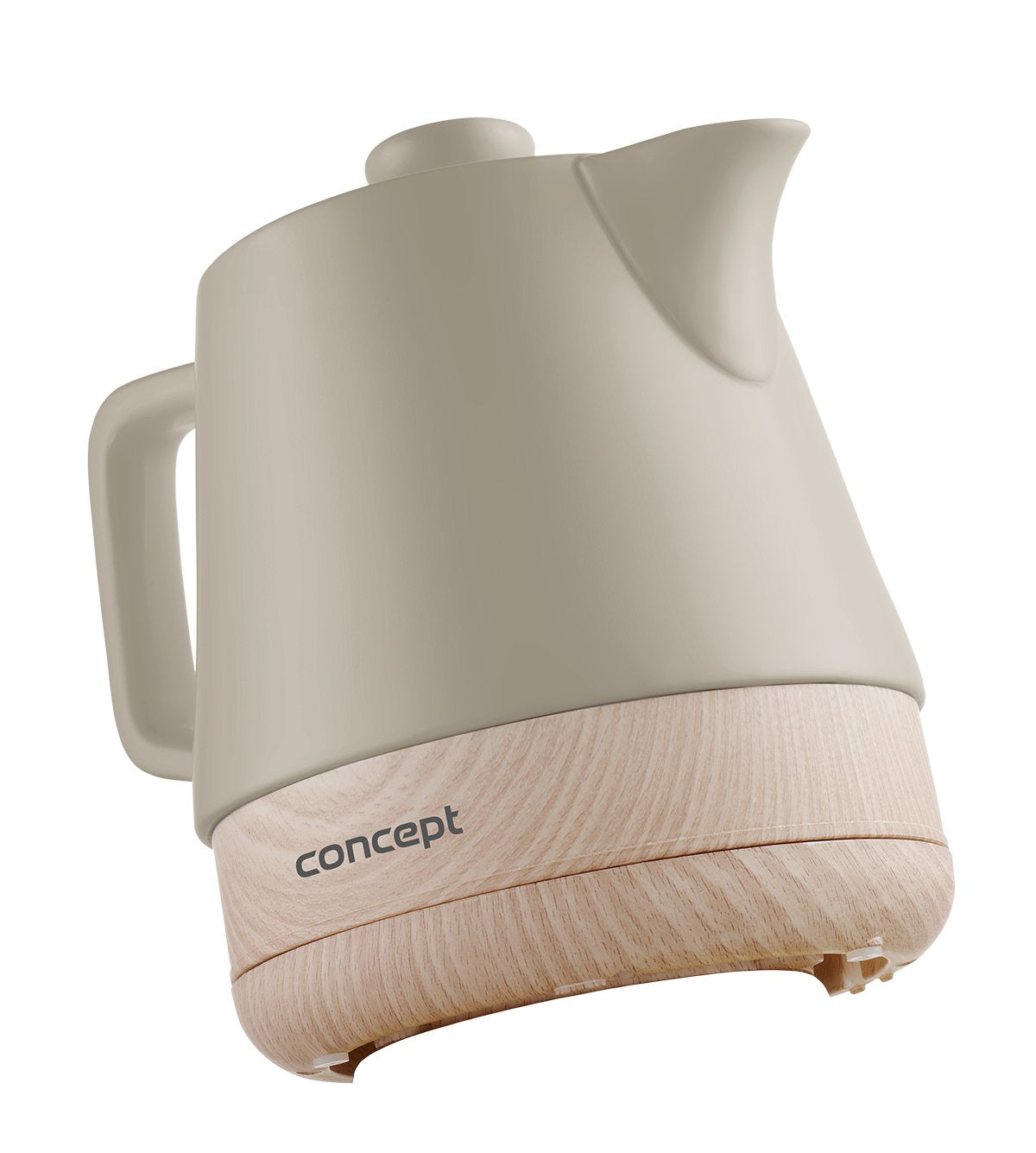 Tetera Concept Rk0061  Eléctrica 1 L 1200 W Marrón, Madera