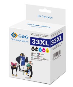 G&G Xl-Druckerpatronen 5er Set Para Epson 33xl/ T3357