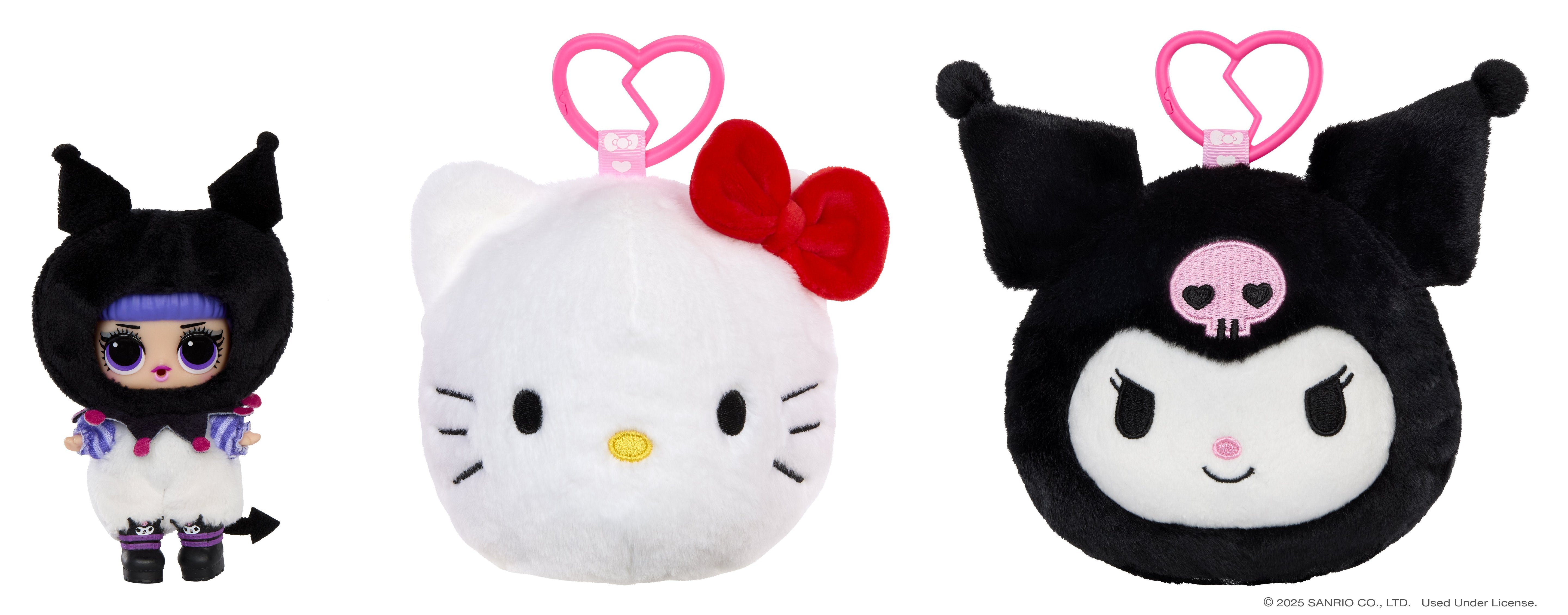 Mga Entretenimiento L.O.L. Surprise Loves Hello Kitty Peluche Reversible, Figura De Juguete Artículos Surtidos, Una Figura 249962-Euc