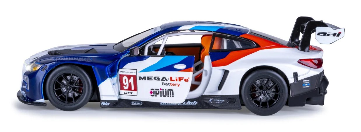 Jamara Bmw M4 Gt3 1:24 Blanco 3+