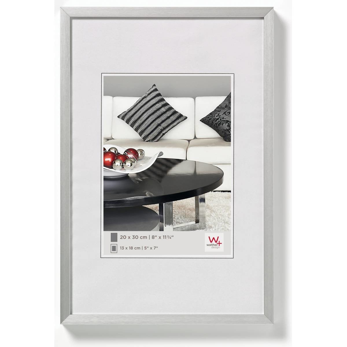 Walther Chair Din A3     29,7x42 Aluminum Silver Aj342s