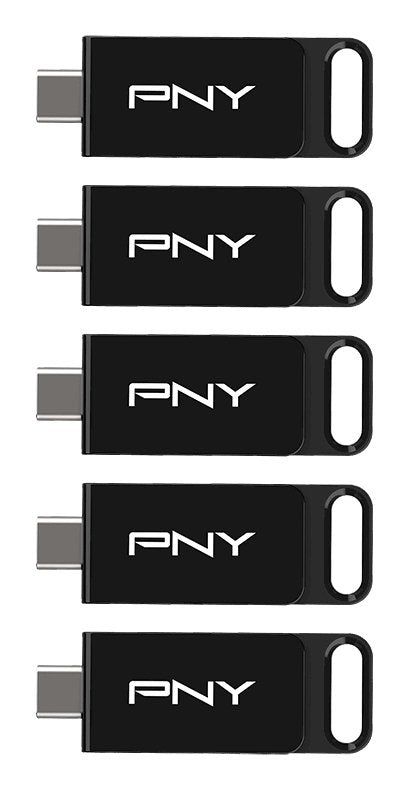 Usb-Mick 64gb Pny Elite Usb 3.2 Type-C 5-Pack Retail