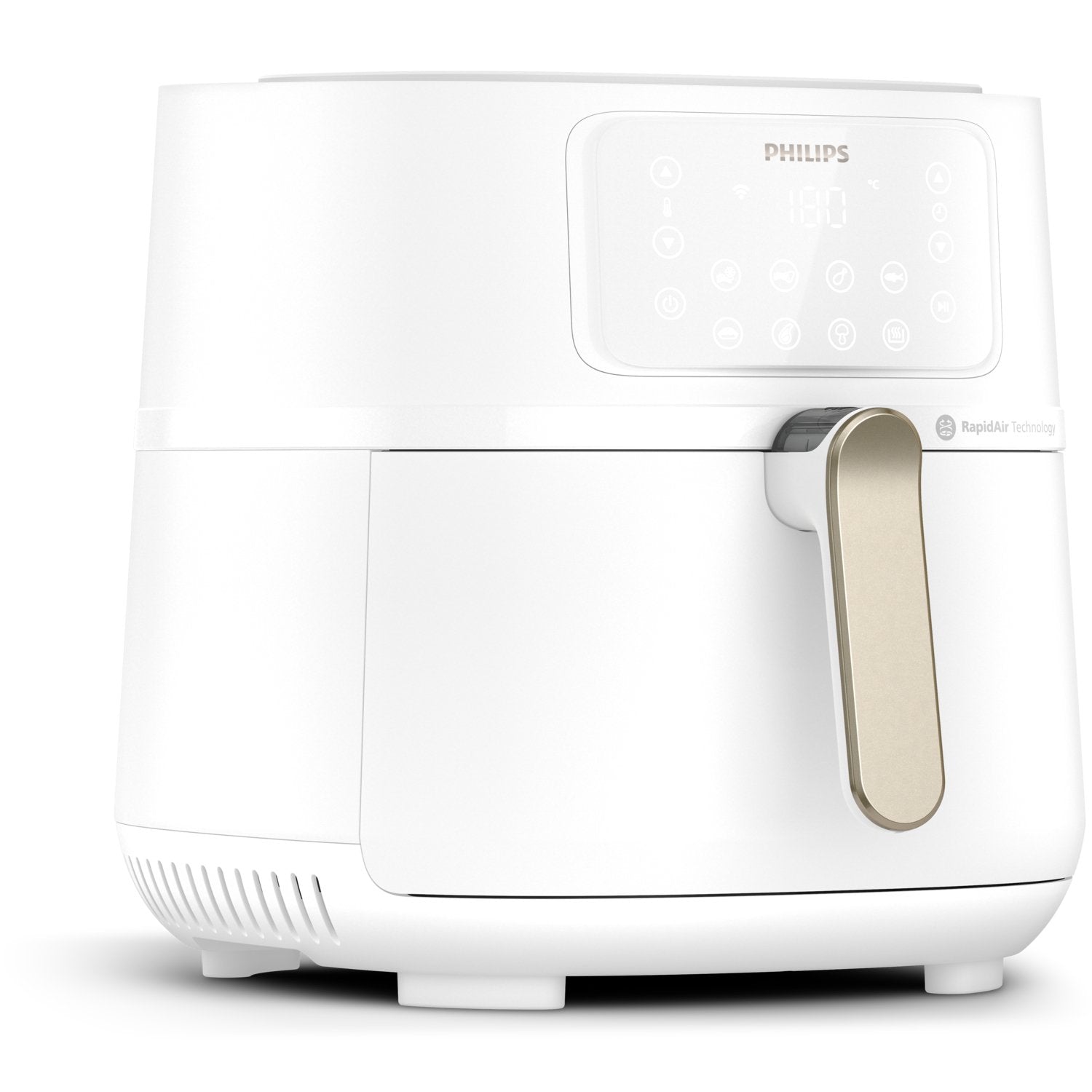 EAN 8720389033452 - Philips 5000 series HD9285/00 freidora Sencillo 7,2 L 2000 W Freidora de aire caliente Plata, Blanco imagen 1