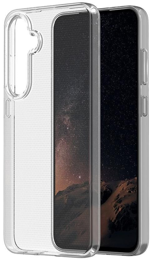 London Galaxy S24 Fe 4g/5g  Clear Cover. Material: 100%