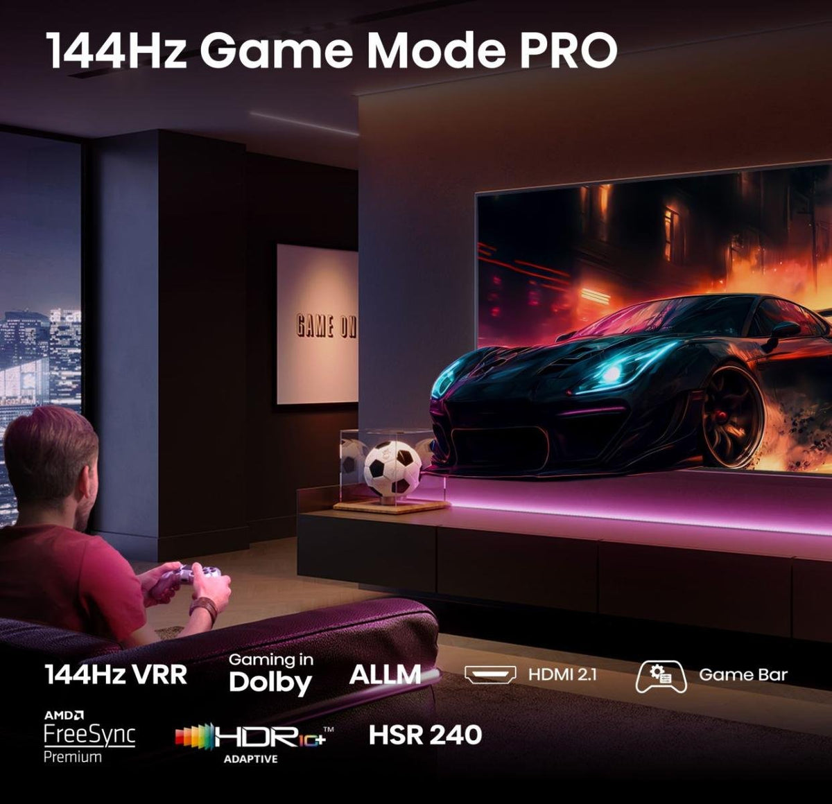 EAN 6942351424491 - Hisense 98E7Q 2,49 m (98") 4K Ultra HD Smart TV Wifi Negro imagen 4