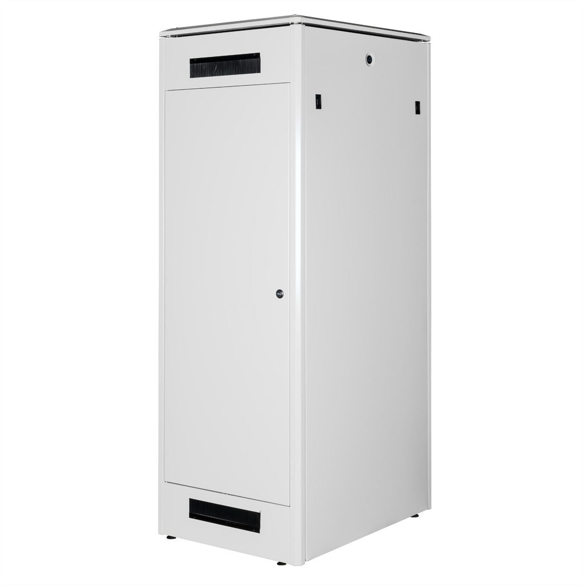 Roline 19-Zoll Netzwerkschrank Pro 36 He, 600x800 Bxt Glastr Grau