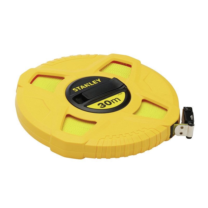 Stanley 0-34-296 Cinta Métrica 20 M Abs Sintéticos Negro, Amarillo