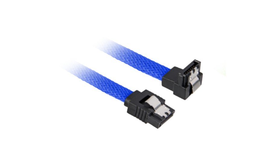Sharkoon Sata 3 Cable De Sata 0,3 M Sata 7-Pin Negro, Azul
